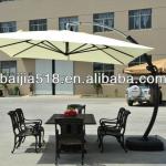 3.5m square aluminum Cantilever Patio Umbrellas GJ982