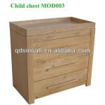 3 drawer baby chest/solid oak chest/baby bedroom furniture MOD002