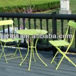 3-piece Outdoor Folding Plastic bistro table set CT-3015