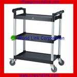 3 Shelf Plastic Hotel Service Trolley WL-032A