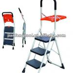 3 step foldable ladder capacity150kgs YZLA8001