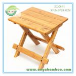 30*24.5*28.5 CM Hot Sales Bamboo Folding Square Stool,Modern Dining Room Furniture,Simple and Stylist Design,Outdoor Furniture ZDD-01