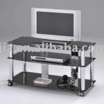 32 to 42 inch LCD 3 tier glass TV Stand 0069T