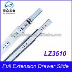 35MM Width ball bearing telescopic drawer channel 3510