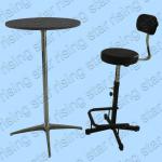 360 degrees revolving metal bar chair QD03,QD03(chair)