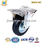 4 inch Top-plate rigid Caster with Rubber Wheel 37RPL40RB