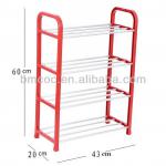 4 layer/holder/step plastic shoe rack,storage shelf