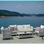 4 piece Outdoor Rattan Wicker Yard Lawn Deck Furniture Sofa Set CNS-1054