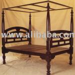 4 Poter Wooden Bed