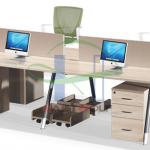 4 seats/person new syle nice staff workstation OW-008