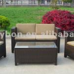 4PC Outdoor Wicker Conversation Wicker Furniture PS-076