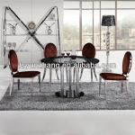 4seater glass extendable dining table Z-1033A