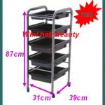 5 layers Salon trolley /hairdressing cart /salon tray /salon station /salon trolley carts for cheaper price WN24008