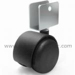 50mm Ball shape twin wheel caster with U-Fitting TW50_9-S-PAR-U