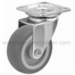 50mm Swivel TPR Caster with plate S50-S-PP-TPR-Pg