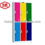 6 Doors Colourful Steel Wardrobe Locker for Clothes Changing HDC-27