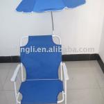 600D oxford fabric beach chair with umbrella of 210D fabric material no,beach chair with umbrella