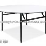 6ft Big Round Wooden Folding Table JH-T1 Folding table