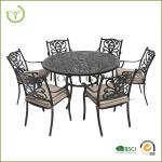 7 PC Outdoor garden furniture of cast aluminum material made in China HL-7S-14002