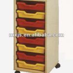 8 drawers plastic storage cubbies MXCWG-013