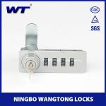 9507 cabinet combination lock with 4 dials and master key 9507