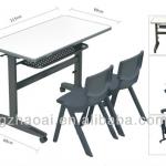 A-12309 Double Seats Cheap School Desk And Chair A-12310