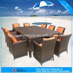 A - Outdoor garden dinning table and chair furniture 2107+2039 2107+2039