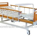 ABS Double Crank Bed,hospital beds with turning table MT-1032