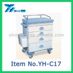 ABS Plastic Anesthesia Emergency Hospital Trolley YH-C17 YH-C17