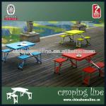 ABS/PS/PP folding picnic camping table TAB00031 TAB00031