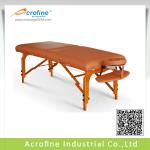 Acrofine Wooden Portable Massage Table Juppiter-II with PU leather Juppiter-II