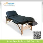 Acrofine Wooden Portable Massage Table with Deluxe PU leather Mildstar-III