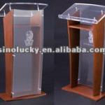 acrylic and wooden Lectern BY-2012102401