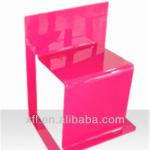 acrylic back rest chair cool and artistic colorful chair XSL-L56