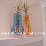 acrylic colorful wall vase IF-343