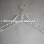 acrylic hotel clothes hanger/ colored acrylic good quality clothes rack