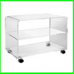 acrylic hotel trolley JS-026