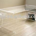 acrylic leisure table, made of clear acrylic lt-01