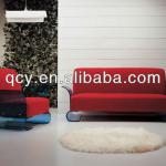 acrylic red sectional sofa QCY-SOFA-03