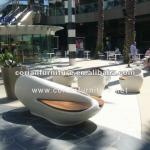 Acrylic solid surface Corian outdoor garden chair RM-025 RM-025