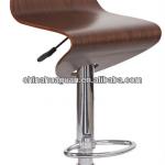 Adjustable bent wood bar stool HG1304