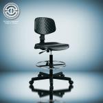 Adjustable footrest PU industrial chair CH-317NXR