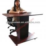 adjustable height wooden laptop tables stand 1227