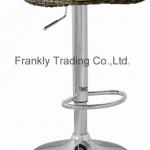 Adjustable rattan bar stool high chair furniture JH-123-2