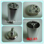 Adjustable Round Aluminium Furniture Legs Cheap Model 001-03 001-03