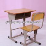 Adjustable Student Desk and Chairs/Classroom Desks and Chairs/College Desks and Chairs QHX-20D