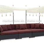 AG- modern design outdoor seational rattan sofa 9039 9039