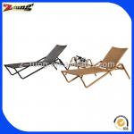 Ajustable aluminum plastic rattan/wicker chaise lounge furniture ZT-4012LT ZT-4012LT