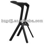 Alibaba 2014 colorful modern solid simple elegant style plastic bar stool parts high heel shoe chair DC-6