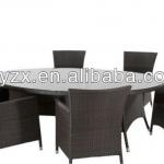 All weather outdoor furniture dining set YZ10114